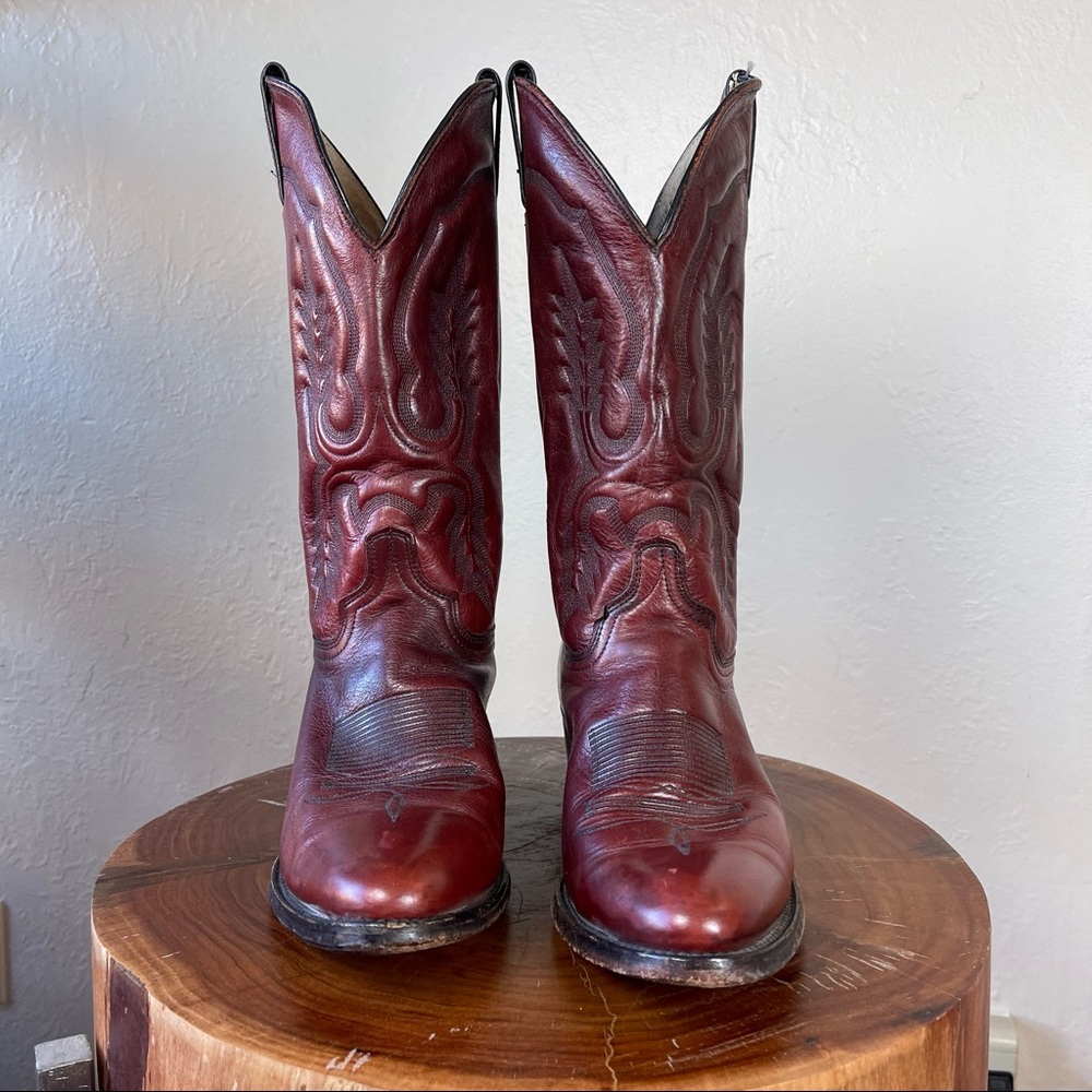 Abilene leather cowboy boots